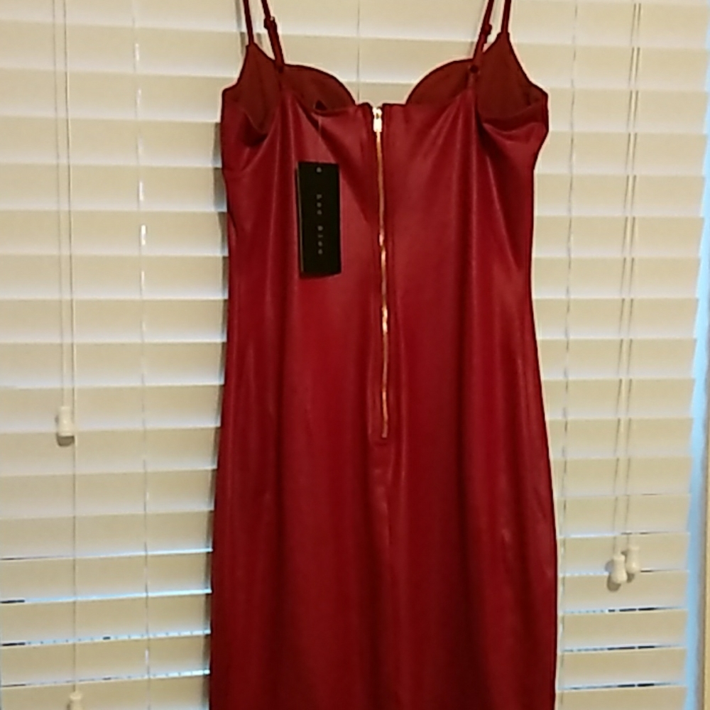 A sexy  red dress size large
